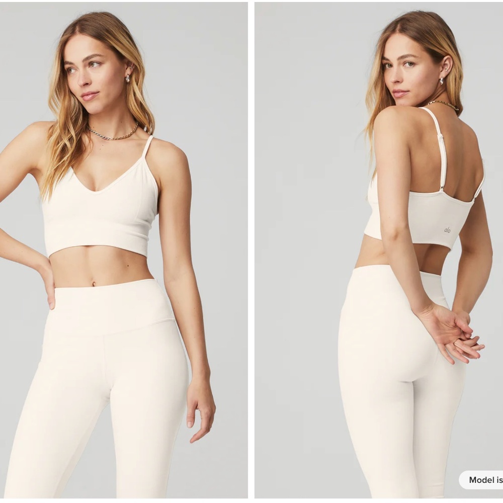 Alo Delight Bralette - Ivory